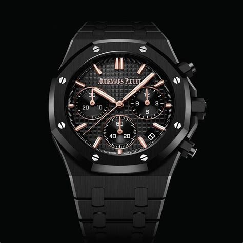 audemars piguet chronograph black|audemars piguet chronograph review.